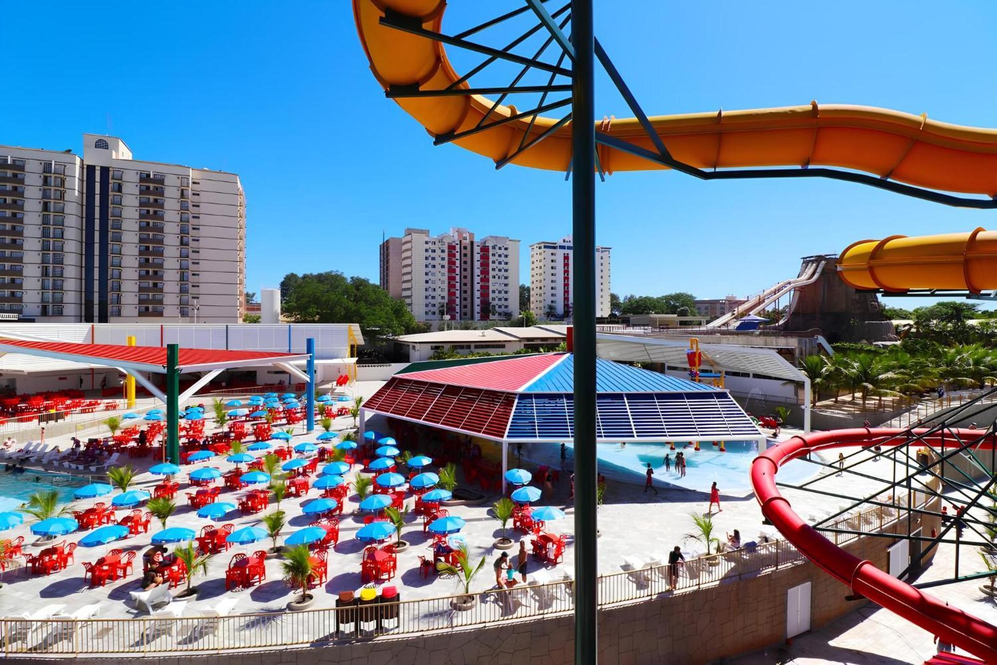 Ferienwohnung Piazza Diroma Com Acesso Ao Acqua Park Caldas Novas Exterior foto